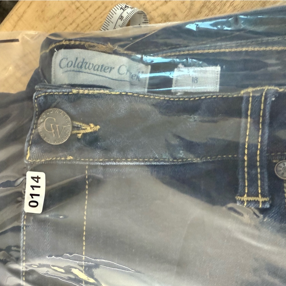 Coldwater Creek The Creek Mid Rise Size 18 Stretch Comfort Straight Jean. - Picture 9 of 9